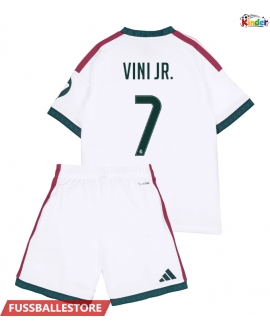 Günstige Real Madrid Vinicius Junior #7 Heimtrikotsatz Kinder 2026-27 Kurzarm (+ Kurze Hosen)